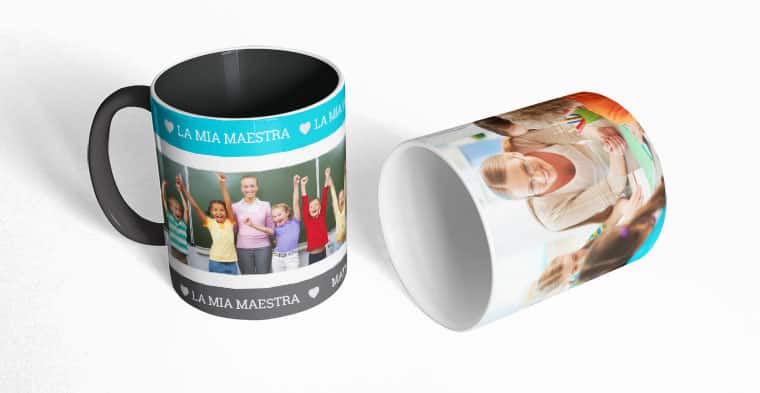 Regalo per la maestra, fototazza