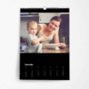 Calendario Mensile | BLACK 04 | 21x31 cm