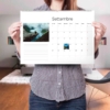 Calendario Mensile | WHITE 02 | 44x30 cm - immagine 5