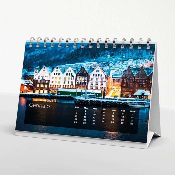 Calendario da Tavolo 2024 personalizzato con foto