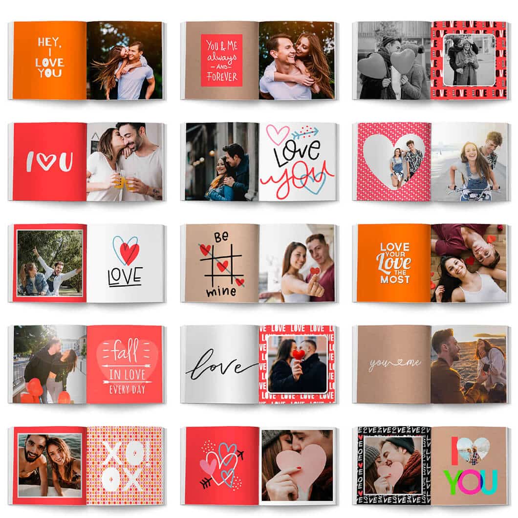 Me and You, Couples Themed Photo Album – RedBerry Guest Books