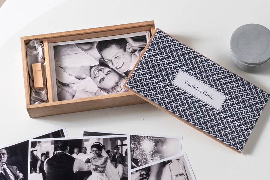 Memory Box | Scatola in legno personalizzata per foto