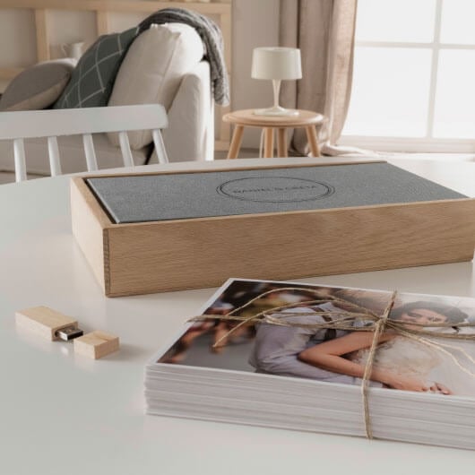 Memory Box | Wood Photo Box