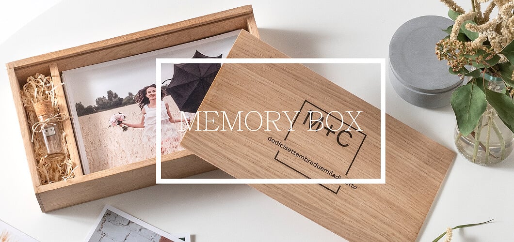 Memory Box | Scatola in legno personalizzata per foto