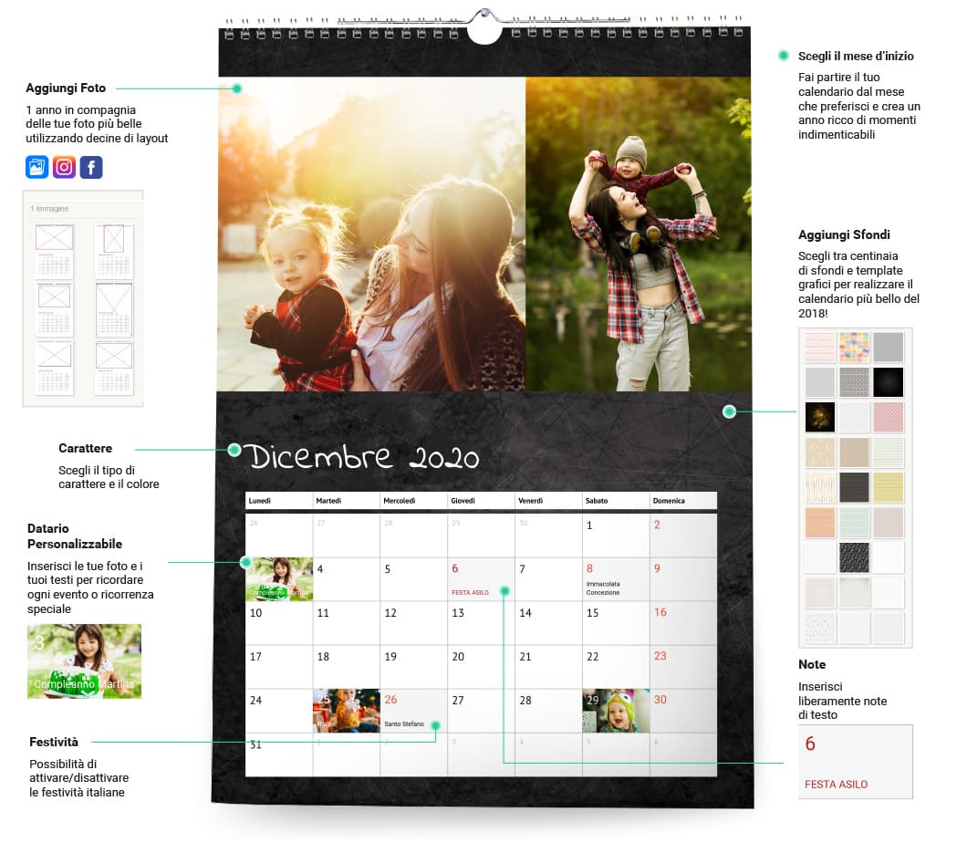 Offerta Calendario personalizzato 2022