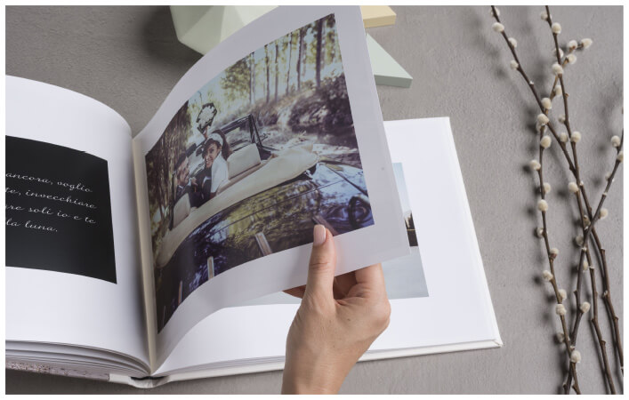 Photogold | Pagine in terne su carta da 250 g