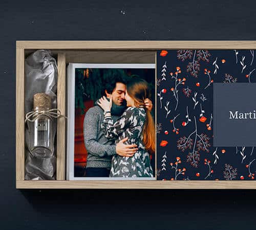 Memory Box | Holzbox für Weihnachten