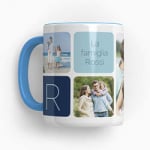 Tazza personalizzata | Blue Collage