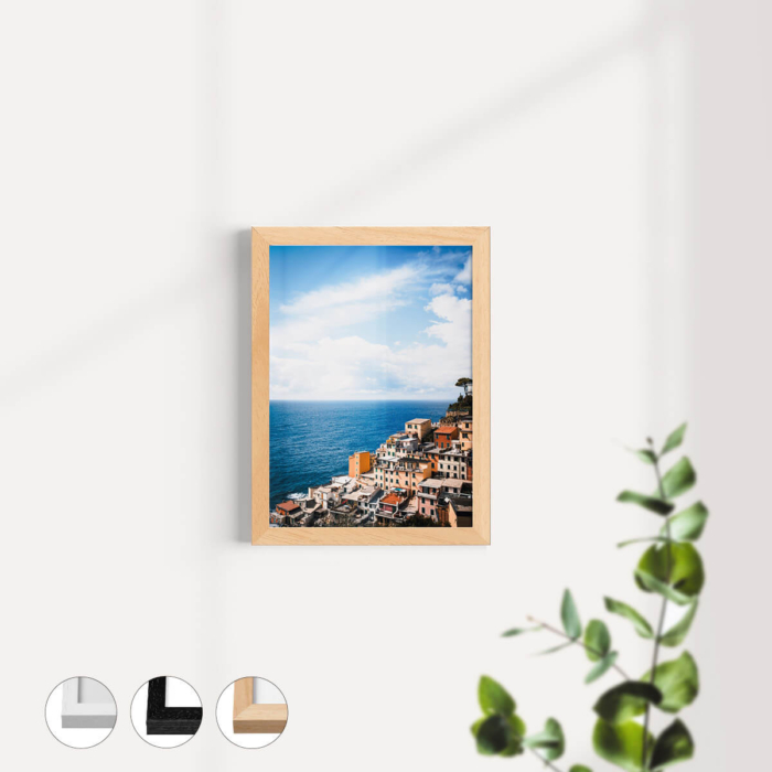 Foto con Cornice in legno