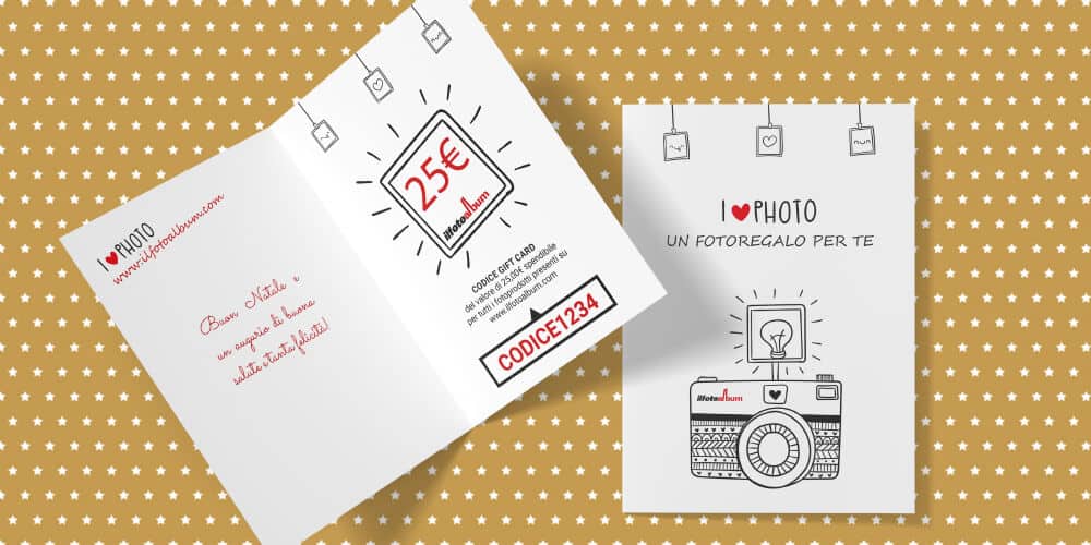 Regala una gift card | ilFotoalbum