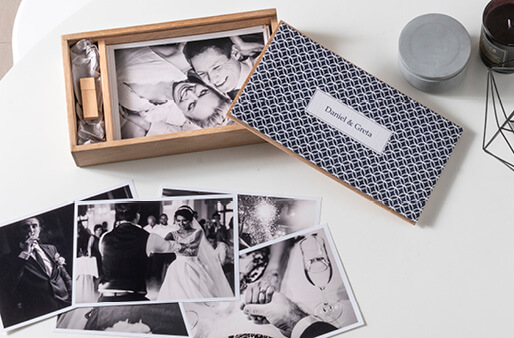 Memory Box | Scatola portafoto in legno per stampe fine art