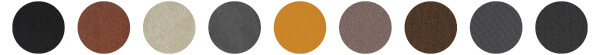Colori pelli e tessuti Serie Ikon Colori pelli e tessuti Serie Ikon