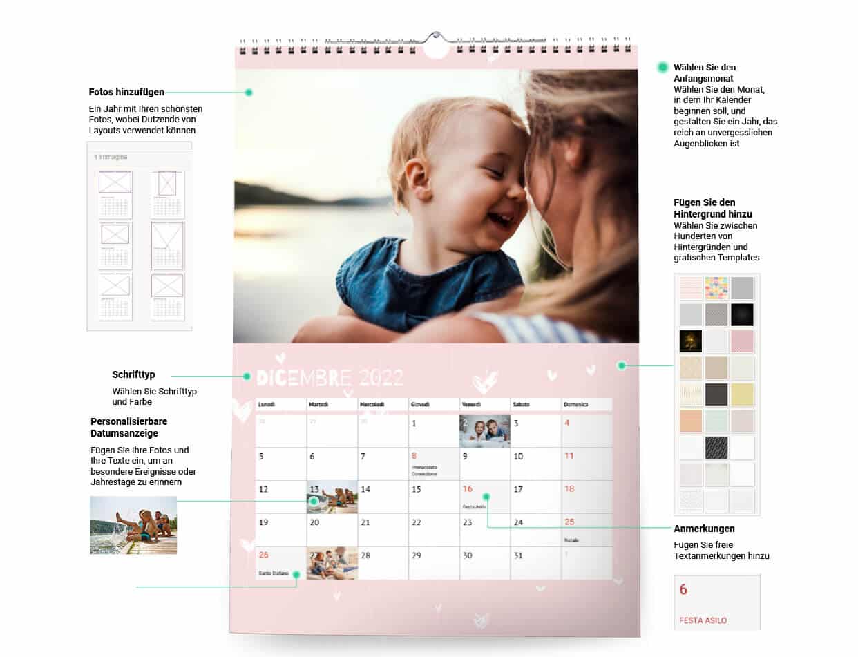 Erstellen Sie einen personalisierten Online-Kalender