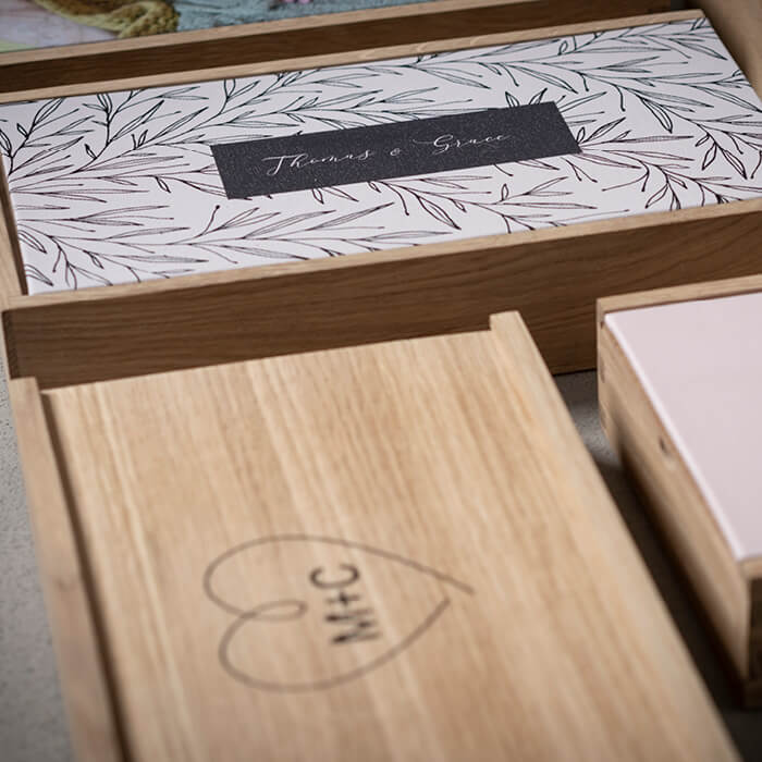 Memory Box | Scatola in legno portafoto | Offerta Black Friday