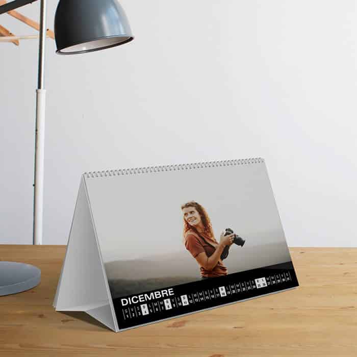 Calendari da tavolo personalizzati | idee regalo Natale | ilFotoalbum