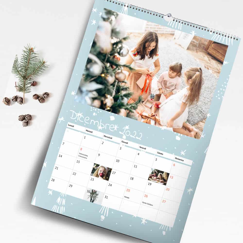 Calendari personalizzati | idee regalo Natale | ilFotoalbum