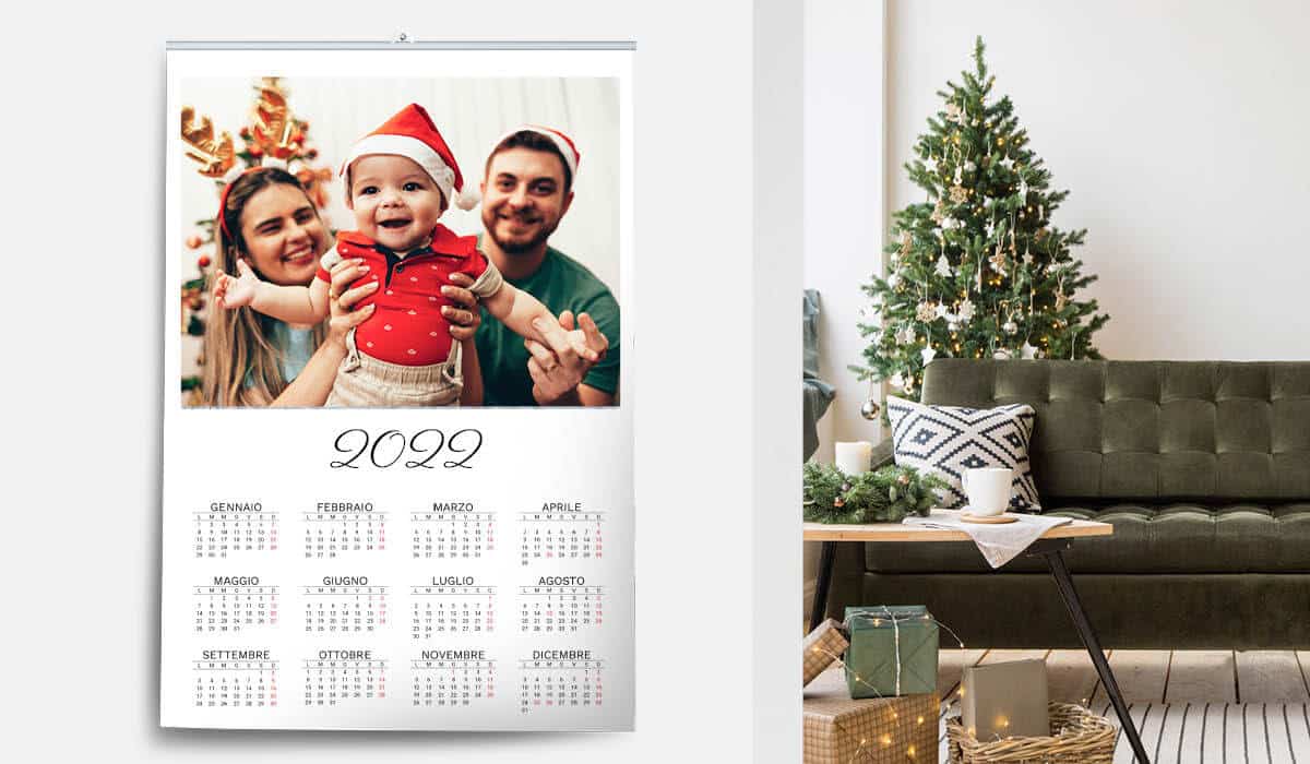 Calendario personalizzato Annuale