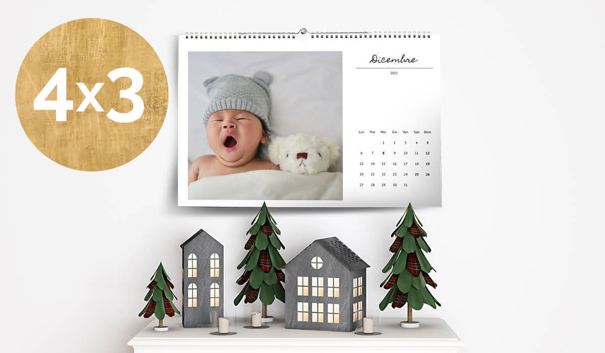 Calendario personalizzato quarta copia GRATIS