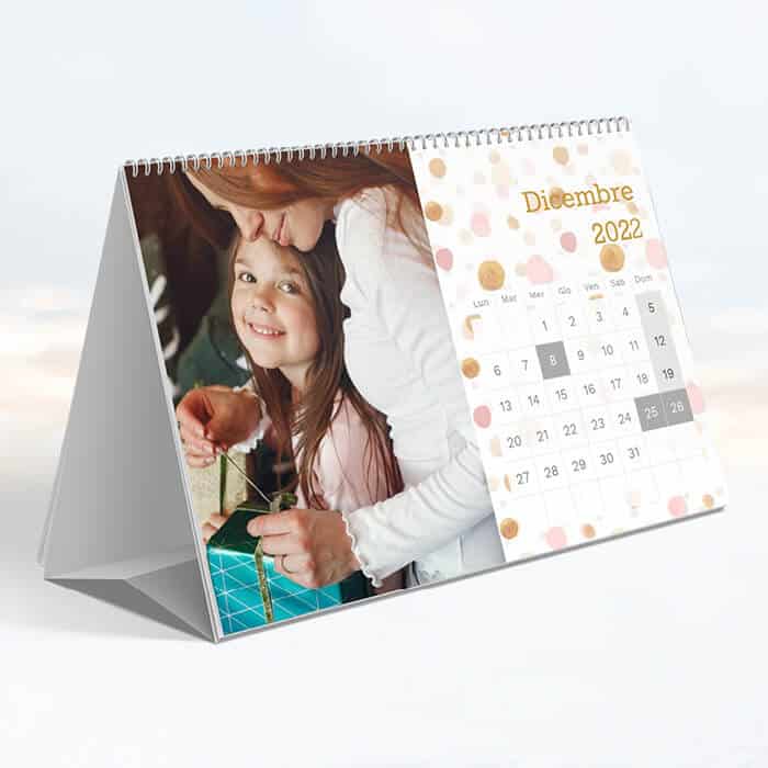 Calendario personalizzato da tavolo| Offerta