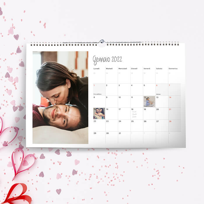 Idee Regalo San Valentino | Calendari Personalizzati