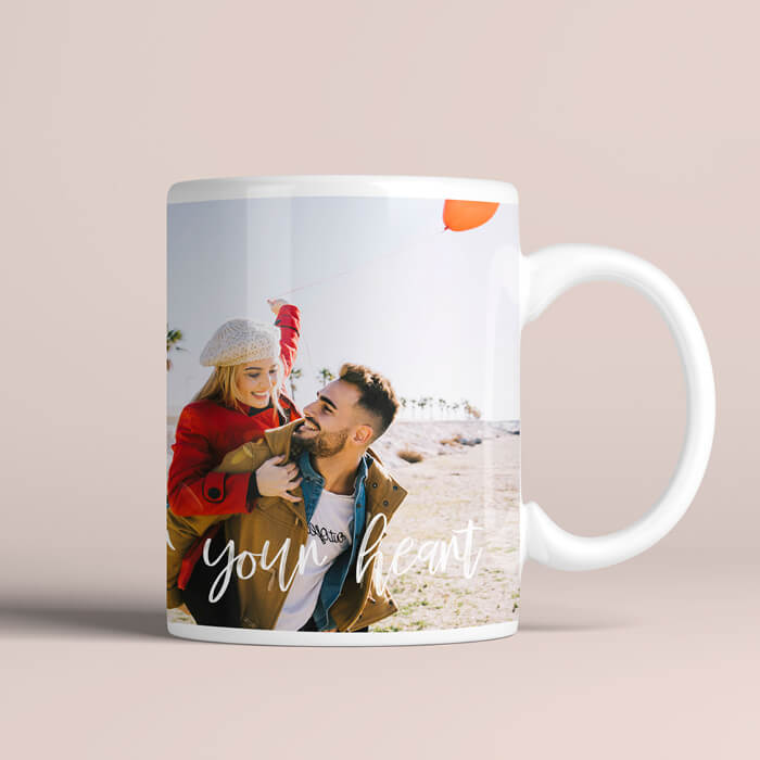 Regalo San Valentino con tazza personalizzata e peluche