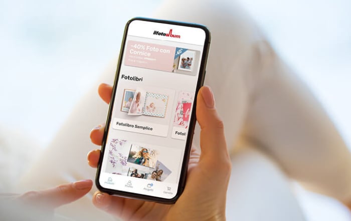 App ilFotoalbum | Per creare Fotolibri, Stampare foto, Stampe su tela e Calendari personalizzati