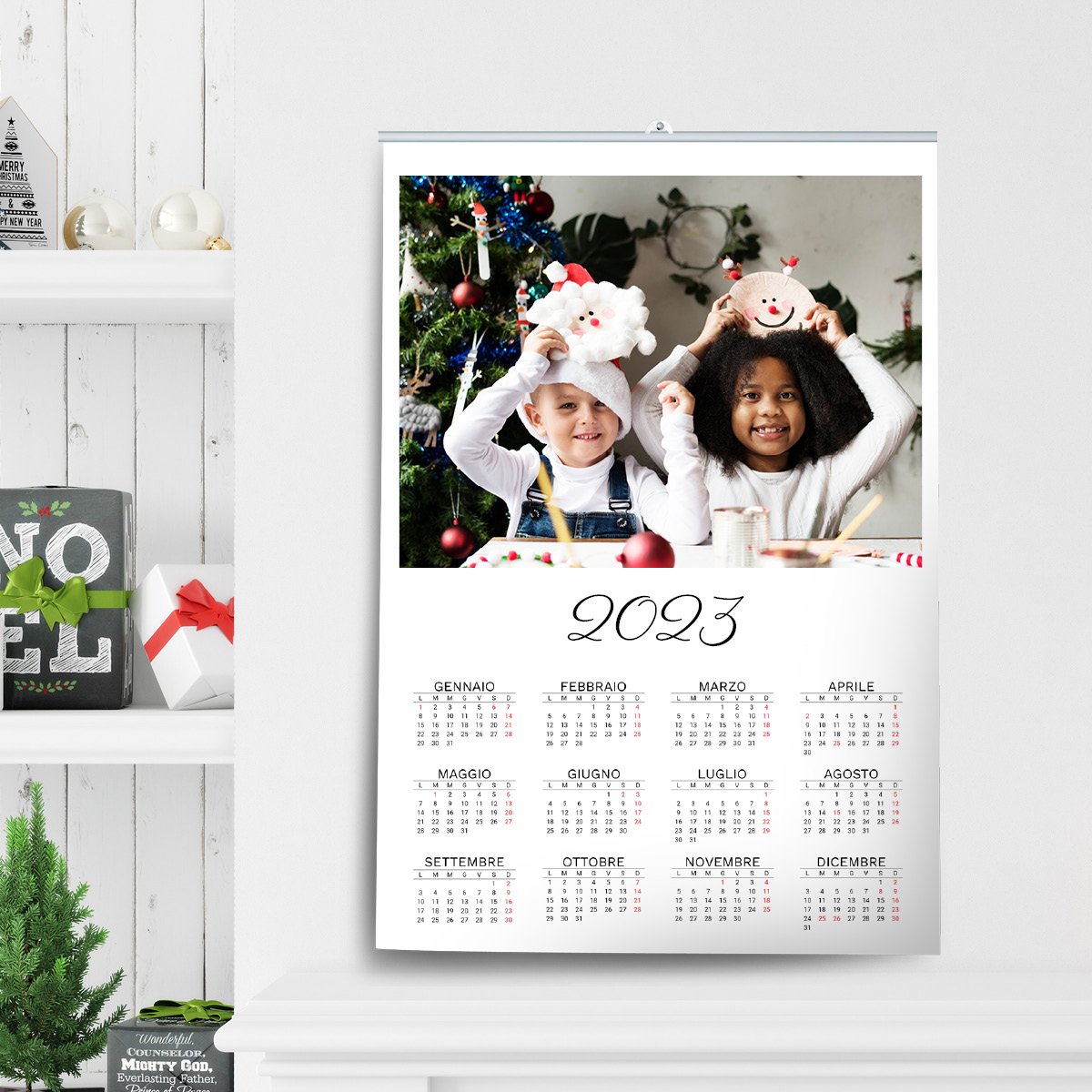 Calendari annuali personalizzati | idee regalo Natale | ilFotoalbum