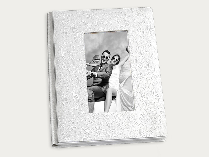 Copertina Floral per album fotografico matrimoniale
