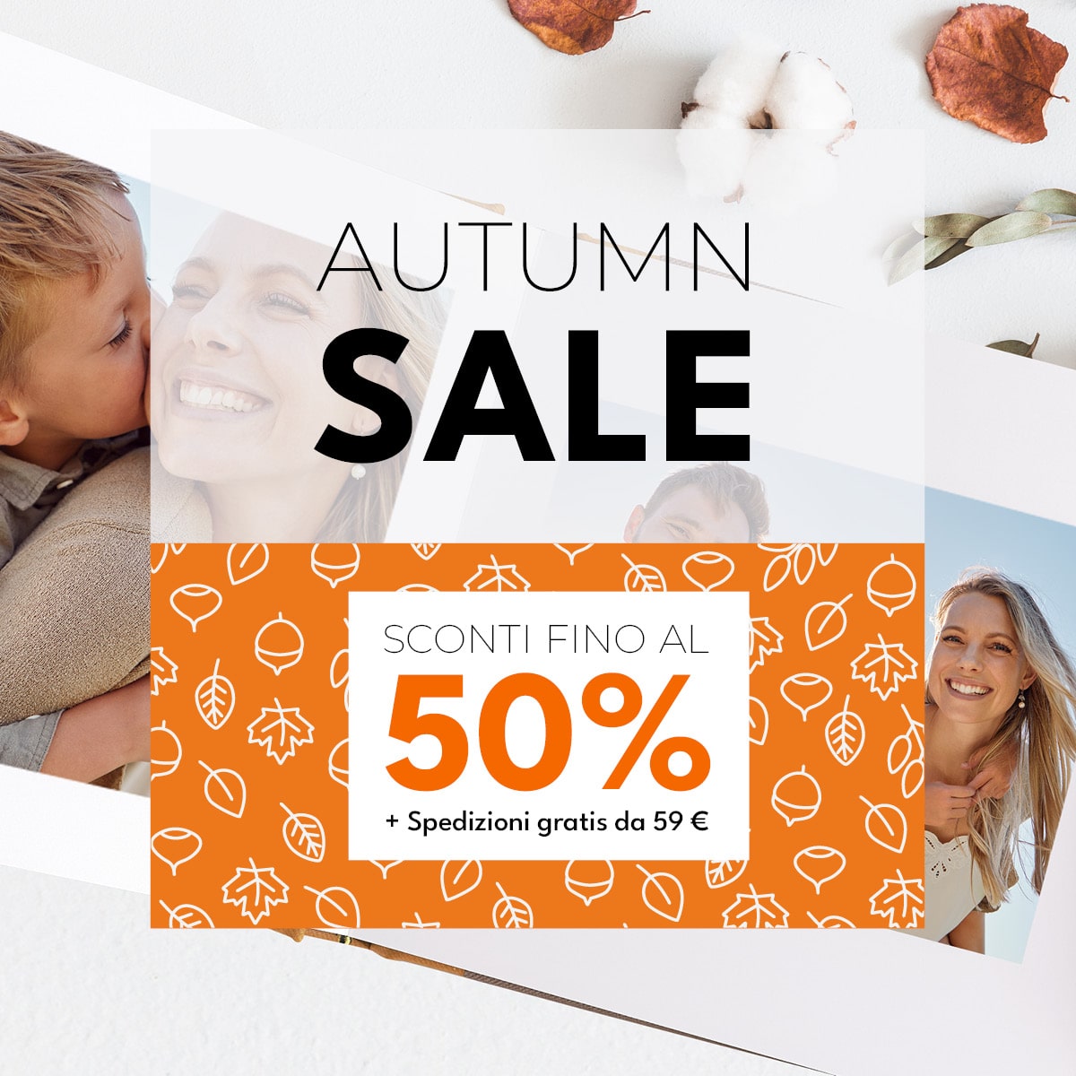 Stampa Foto e Fotolibri con gli sconti di Autunno