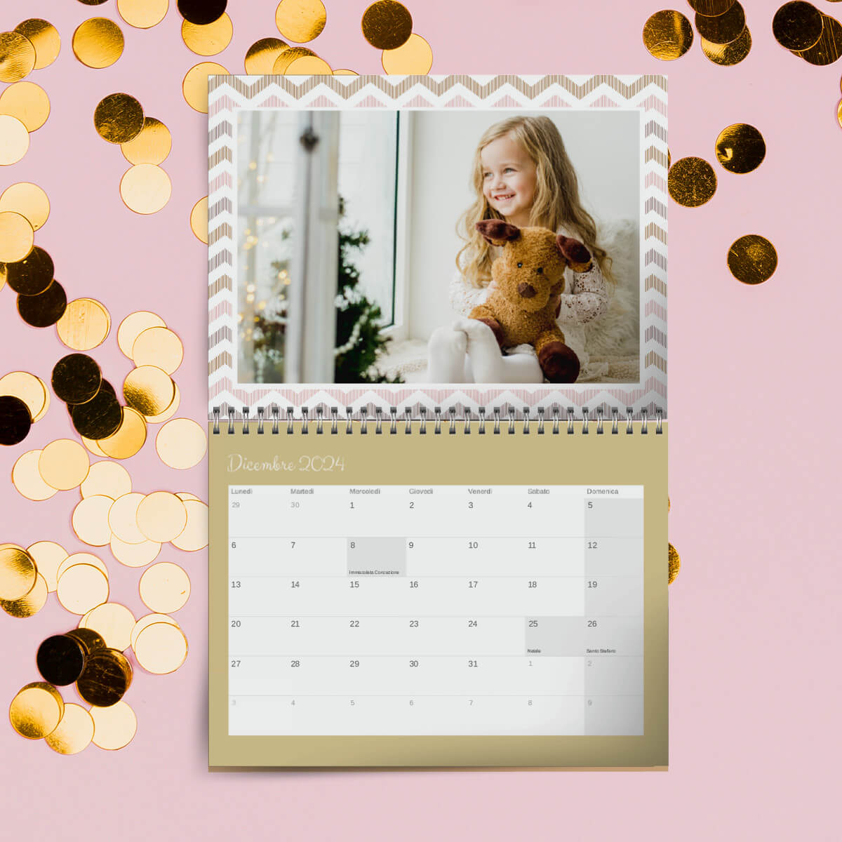 Calendario pieghevole