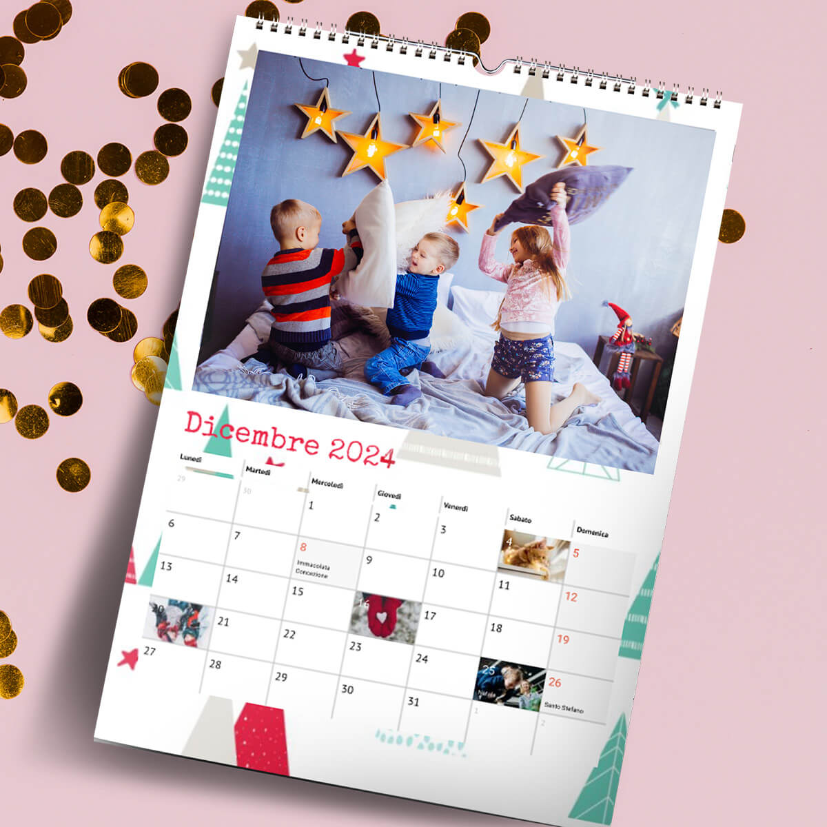 Calendari da parete verticali
