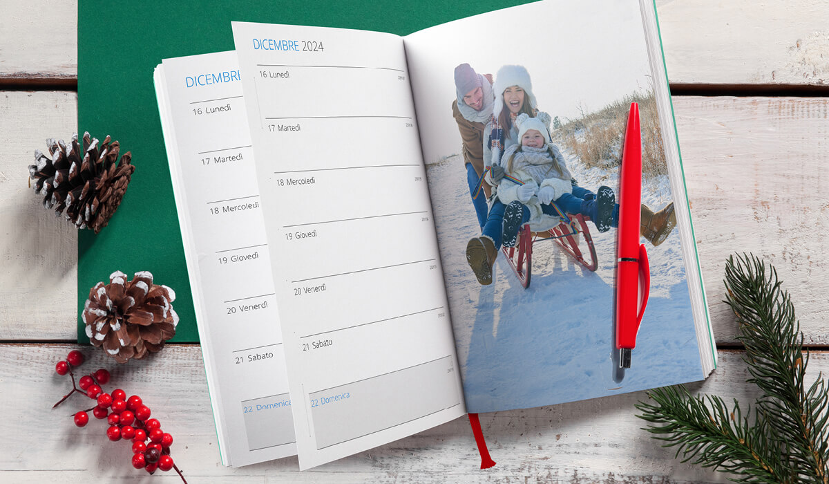Agenda fotografica personalizzata | in Offerta
