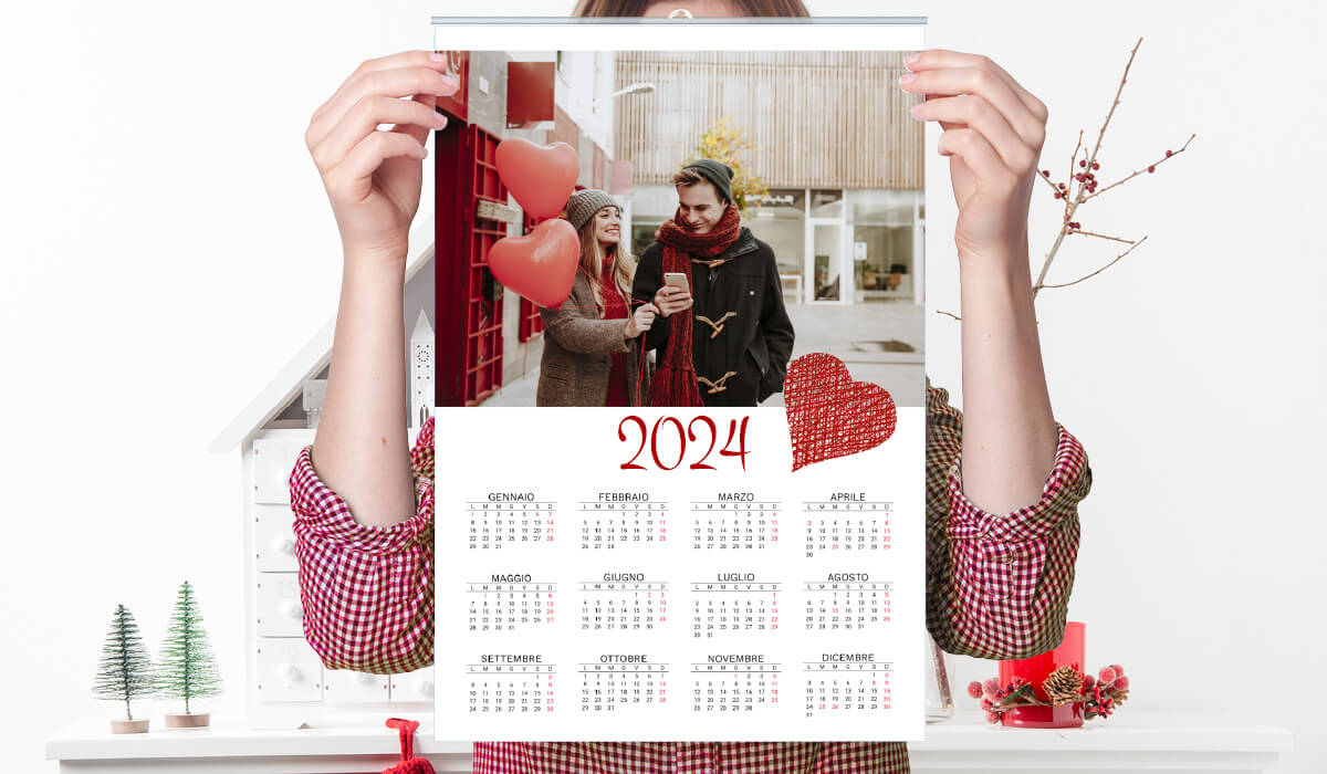 Calendario annuale personalizzato