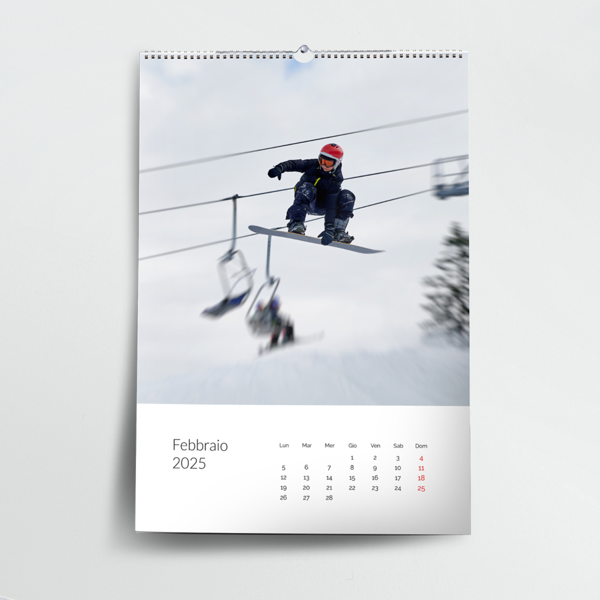 Hochformat Kalender