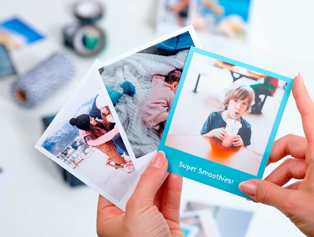 Stampa foto formato polaroid